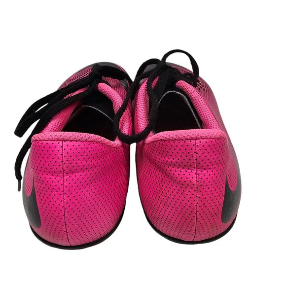 Nike Kids Bravata II FG Pink Blast/Black Soccer Cleats Size 4.5 - Picture 5 of 8